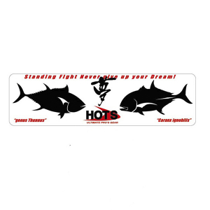 Наклейка Hots Sticker GT & TUNA Белый