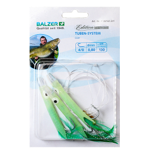 Оснастка Морская Balzer Tube Rig Зеленый