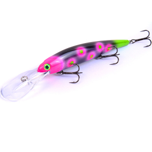 Воблер Bandit Walleye Deep #D20L111 (Back Зеленый Dots)