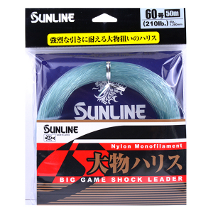 Шок лидер SUNLINE Big Game Nylon Monofilament 50м (380lb)