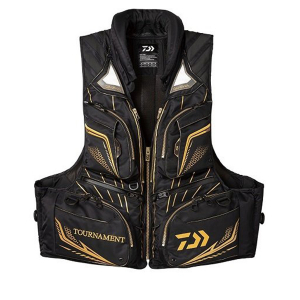 Жилет спасательно-разгрузочный Daiwa DF-3021T BK 3XL