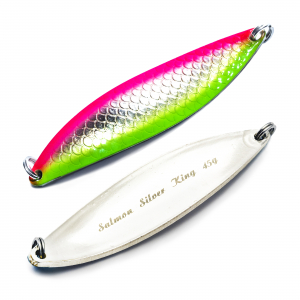 Блесна Salmon Серебристый King 37g цвет 05