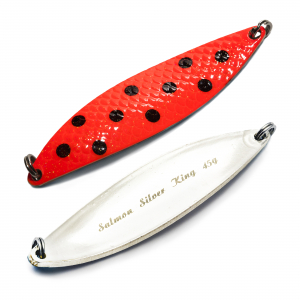 Блесна Salmon Серебристый King 37g цвет 500