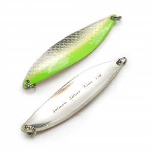 Блесна Salmon Серебристый King 37g цвет 39