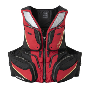 Жилет спасательно-разгрузочный Shimano VF-110V Limited Pro B.Красный M