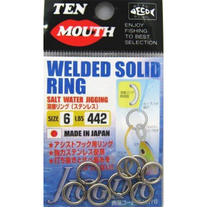 Кольца TEN MOUTH Welded Solid Ring D25 #6