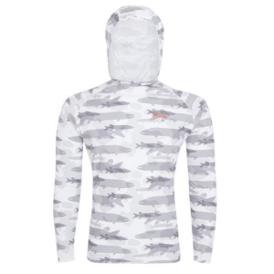 Футболка PIKE Sunshield Hoodie, Print Камуфляж Серый 2XL