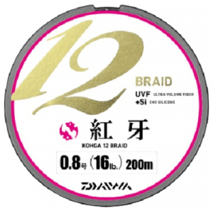 Плетеный шнур Daiwa Kohga 12 BRAID #1.2