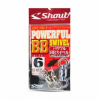 Вертлюг на подшипнике Shout Powerful BB Swivel №6