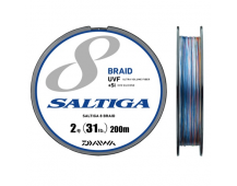 Шнур PE Daiwa Saltiga UVF 8 Braid + Si #2